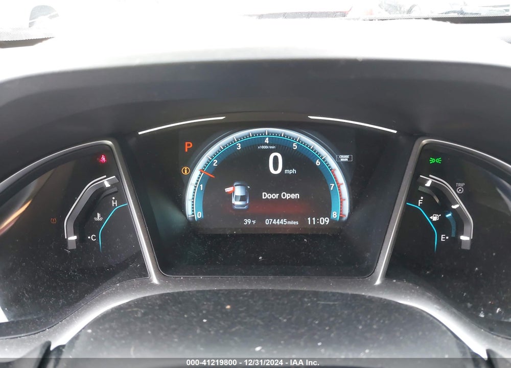 2018 HONDA CIVIC EX-T VIN: JHMFC1F30JX015727
