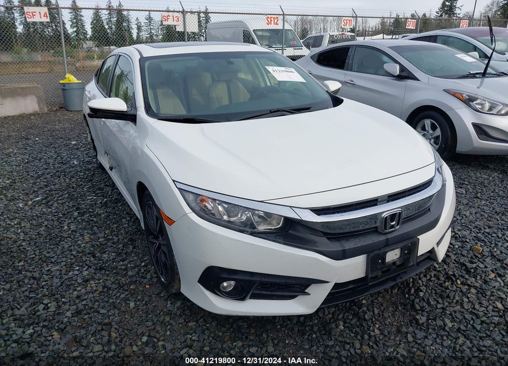 2018 HONDA CIVIC EX-T VIN: JHMFC1F30JX015727