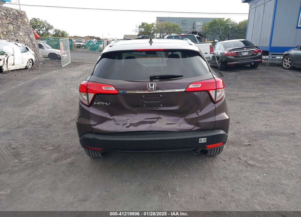 2019 HONDA HR-V EX VIN: 3CZRU5H53KM722498