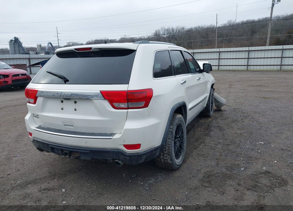 2011 JEEP GRAND CHEROKEE VIN: 1J4RR5GTXBC613247