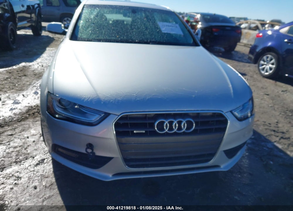 2013 AUDI A4 VIN: WAUKFAFLXDA147339