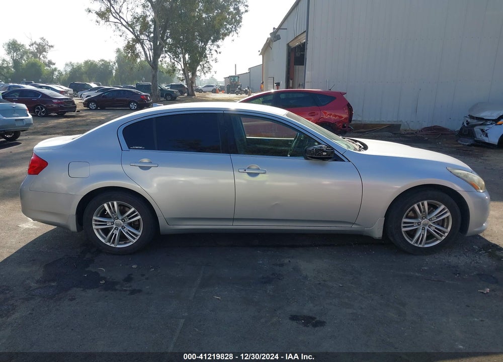 2010 INFINITI G37X VIN: JN1CV6AR1AM461414
