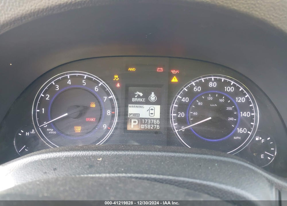 2010 INFINITI G37X VIN: JN1CV6AR1AM461414