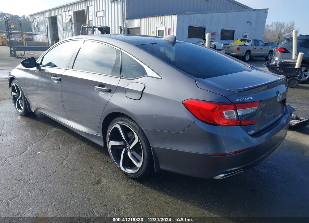 2019 HONDA ACCORD SPORT VIN: 1HGCV1F37KA001294