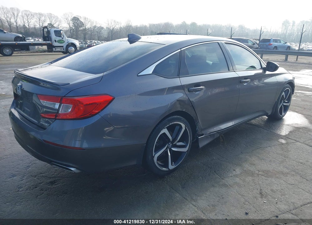 2019 HONDA ACCORD SPORT VIN: 1HGCV1F37KA001294
