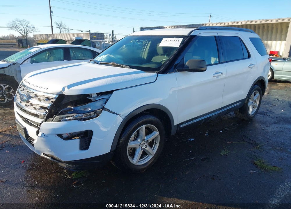 2018 FORD EXPLORER XLT VIN: 1FM5K7D89JGC94365