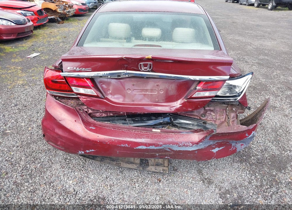 2013 HONDA CIVIC VIN: 2HGFB2F57DH586105