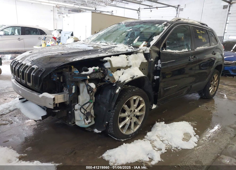 2016 JEEP CHEROKEE LIMITED VIN: 1C4PJMDB6GW326312