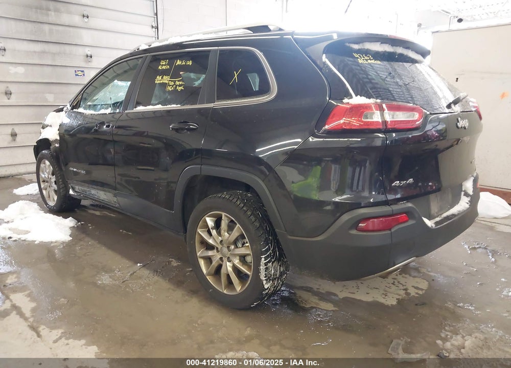 2016 JEEP CHEROKEE LIMITED VIN: 1C4PJMDB6GW326312