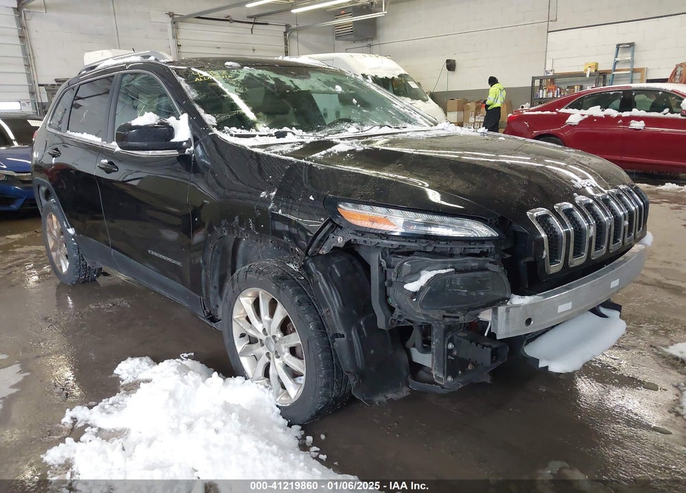 2016 JEEP CHEROKEE LIMITED VIN: 1C4PJMDB6GW326312