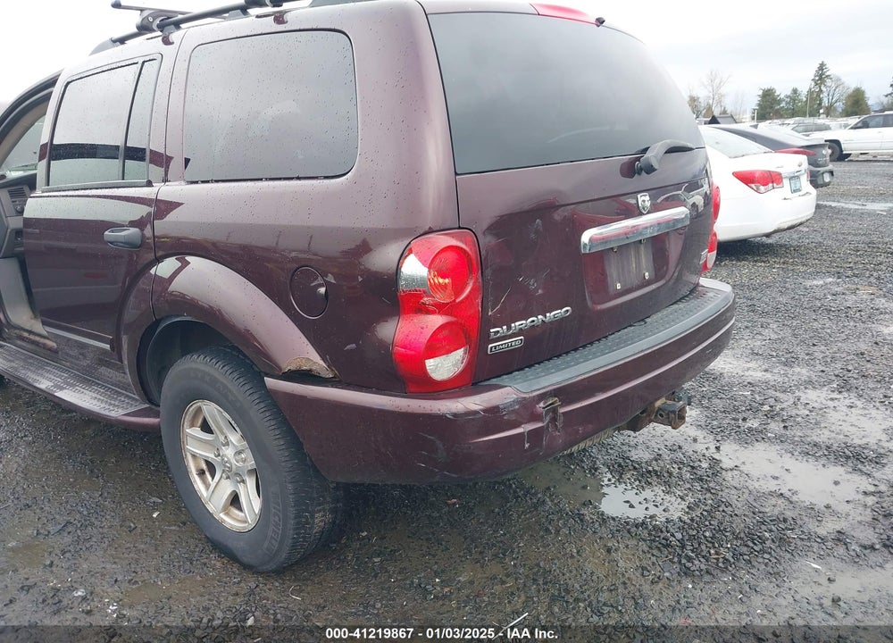2005 DODGE DURANGO LIMITED VIN: 1D4HB58D15F556665