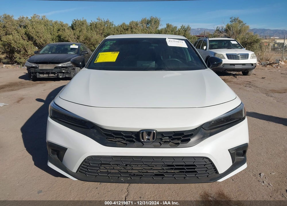 2022 HONDA CIVIC VIN: 19XFL2H81NE020487