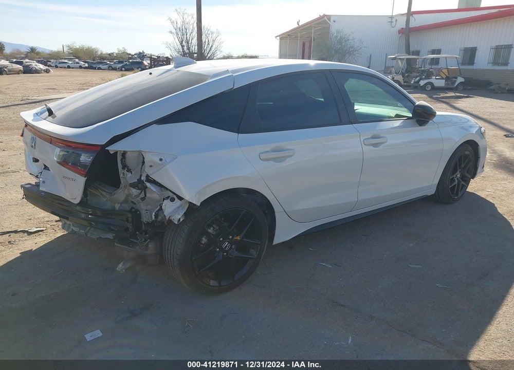 2022 HONDA CIVIC VIN: 19XFL2H81NE020487