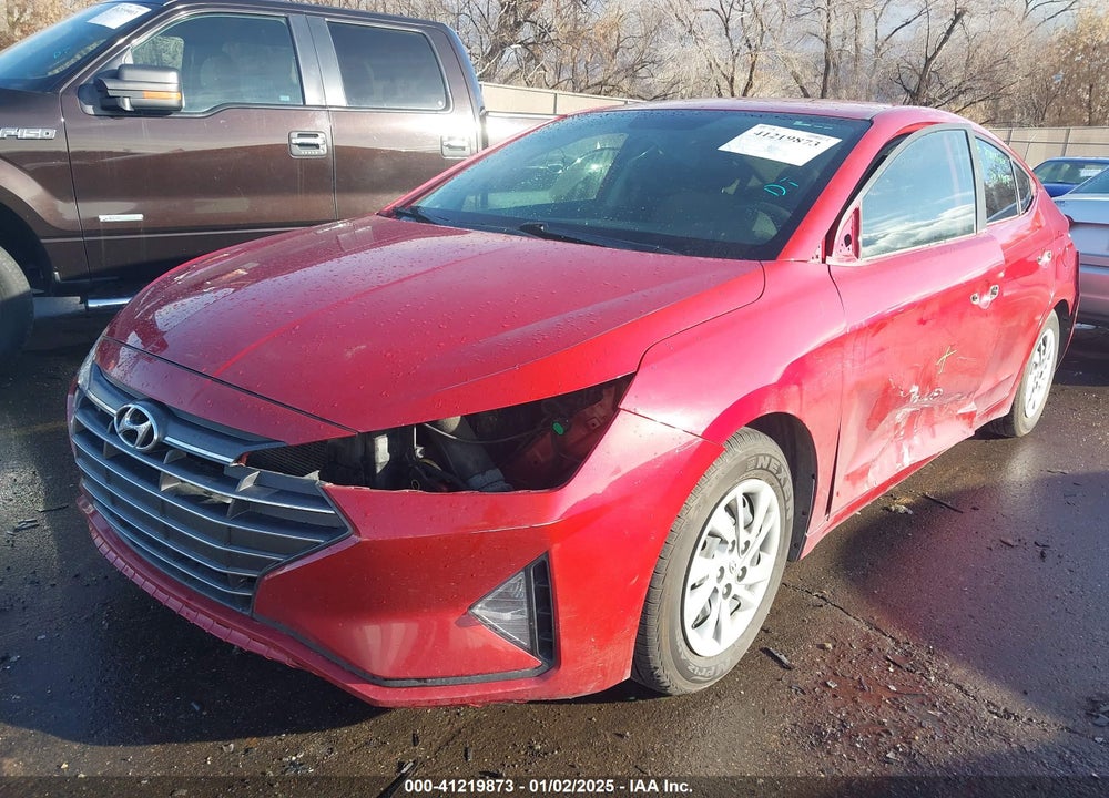 2019 HYUNDAI ELANTRA VIN: KMHD74LF4KU778832