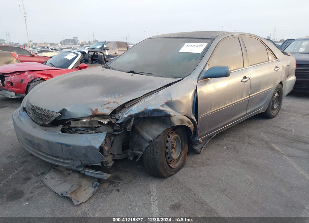 2004 TOYOTA CAMRY LE VIN: 4T1BE32K74U853435