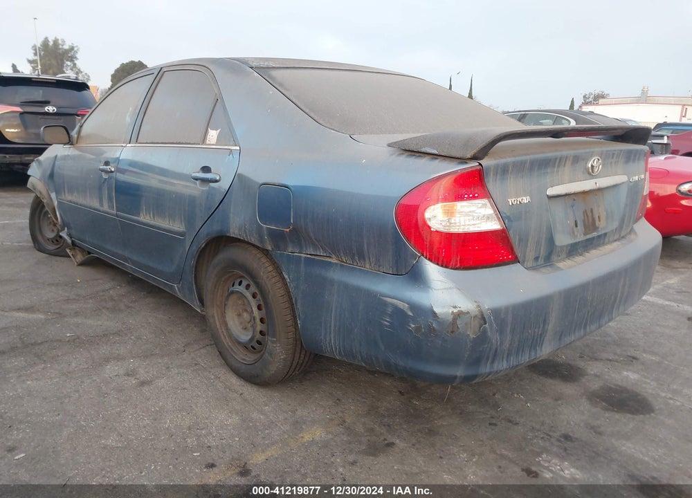 2004 TOYOTA CAMRY LE VIN: 4T1BE32K74U853435