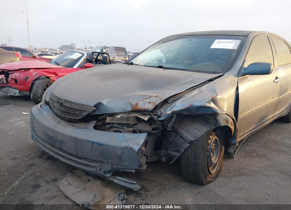 2004 TOYOTA CAMRY LE VIN: 4T1BE32K74U853435
