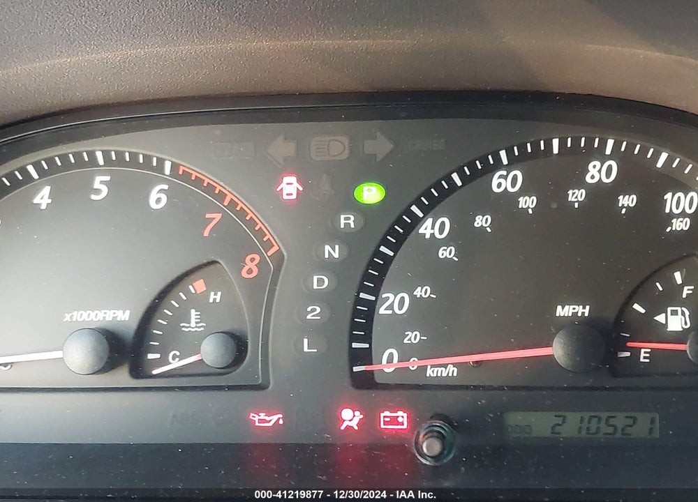2004 TOYOTA CAMRY LE VIN: 4T1BE32K74U853435