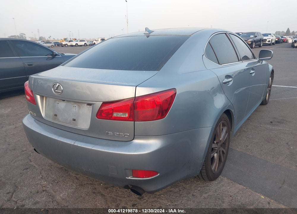 2008 LEXUS IS 250 VIN: JTHBK262385061606