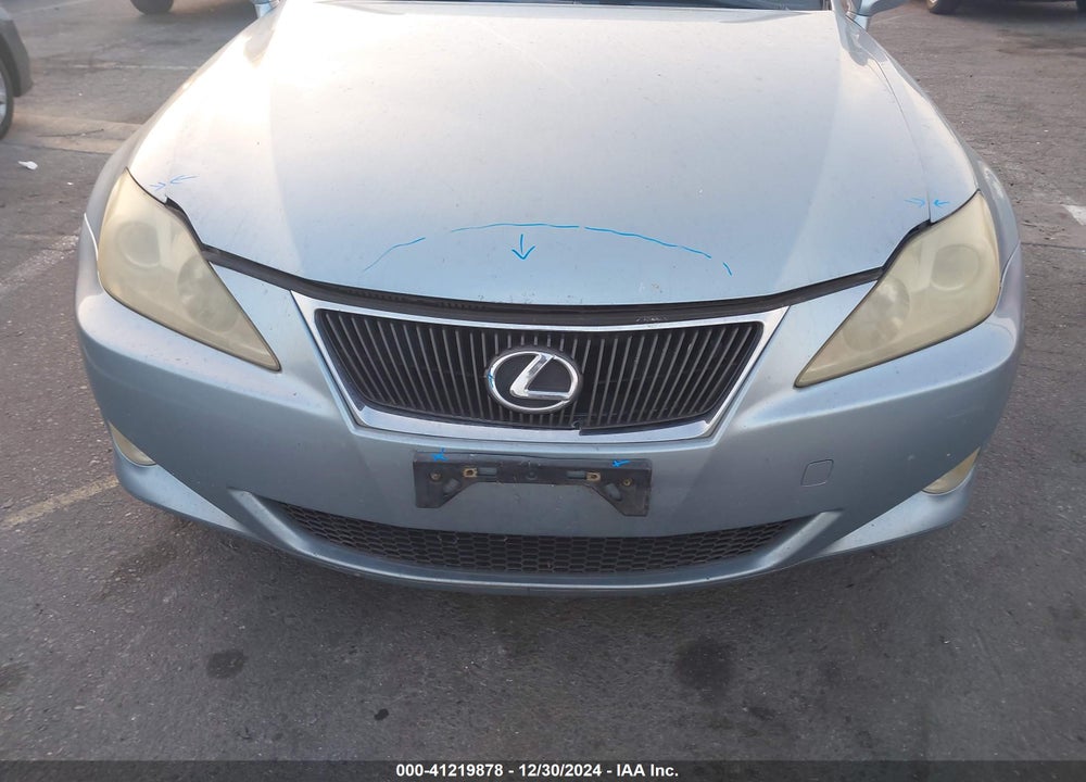 2008 LEXUS IS 250 VIN: JTHBK262385061606