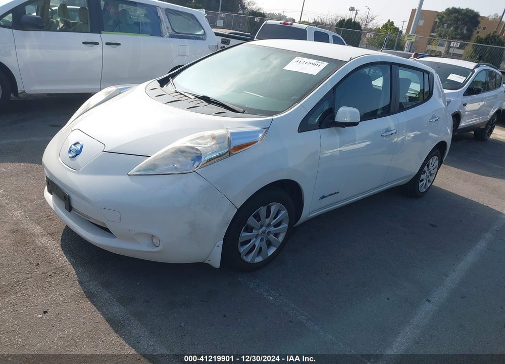 2013 NISSAN LEAF S VIN: 1N4AZ0CP2DC419304