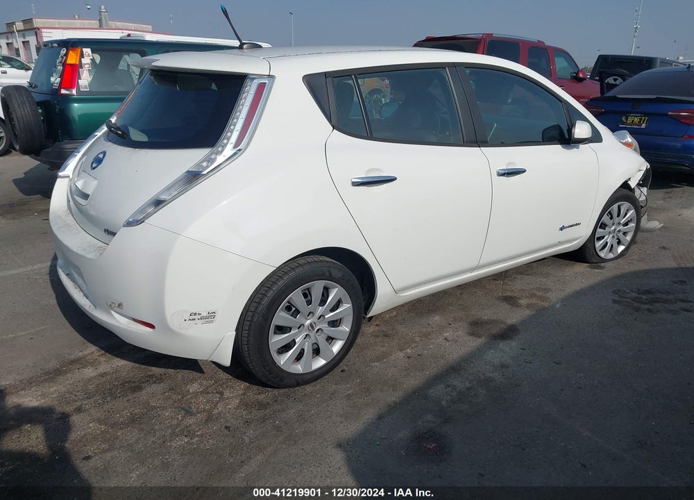 2013 NISSAN LEAF S VIN: 1N4AZ0CP2DC419304