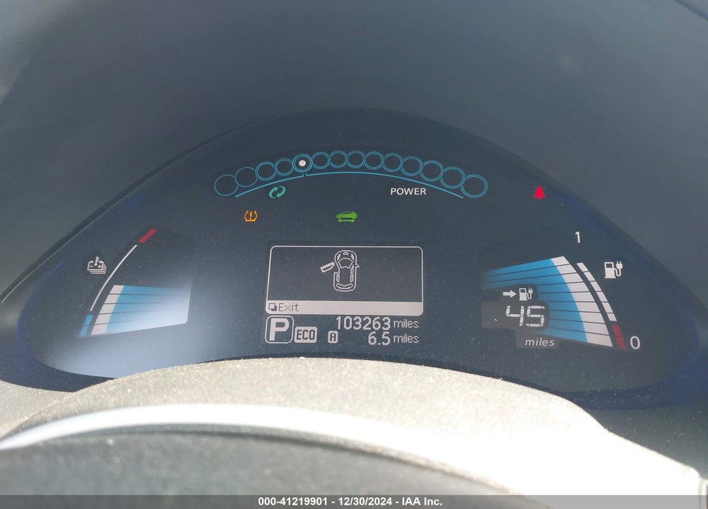 2013 NISSAN LEAF S VIN: 1N4AZ0CP2DC419304