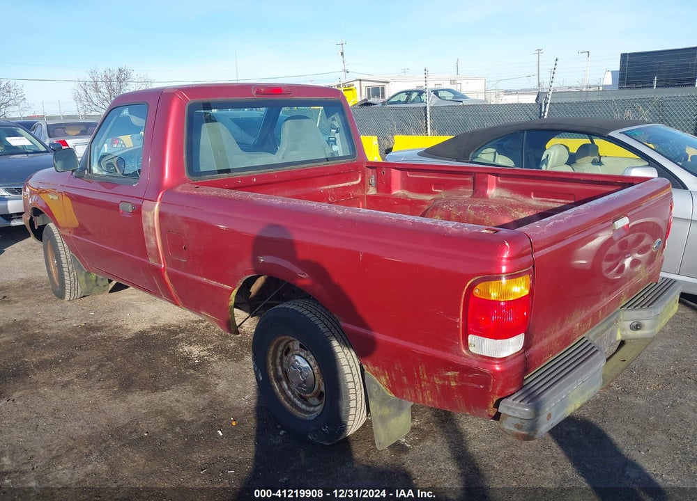 1999 FORD RANGER XL/XLT VIN: 1FTYR10C9XUA77980