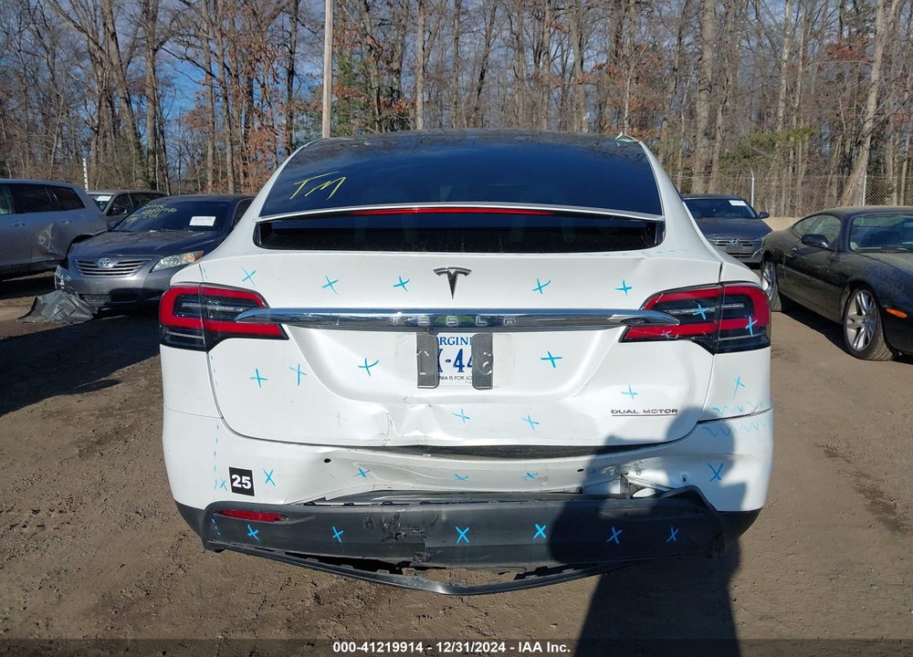 2019 TESLA MODEL X P100D/PERFORMANCE VIN: 5YJXCBE45KF188953