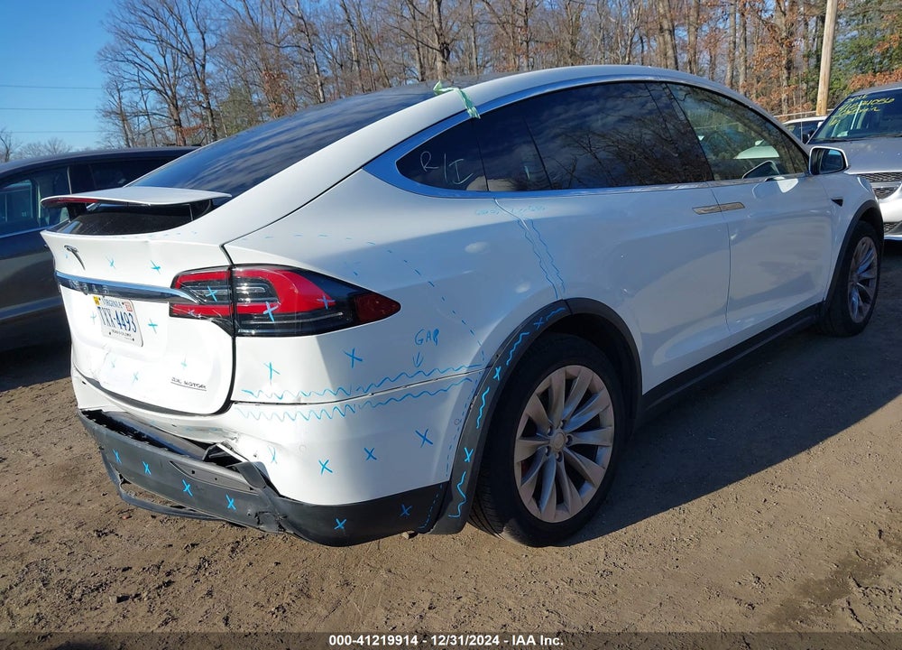 2019 TESLA MODEL X P100D/PERFORMANCE VIN: 5YJXCBE45KF188953