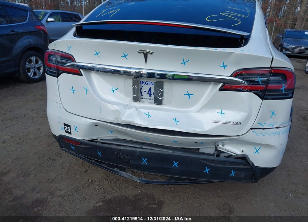 2019 TESLA MODEL X P100D/PERFORMANCE VIN: 5YJXCBE45KF188953