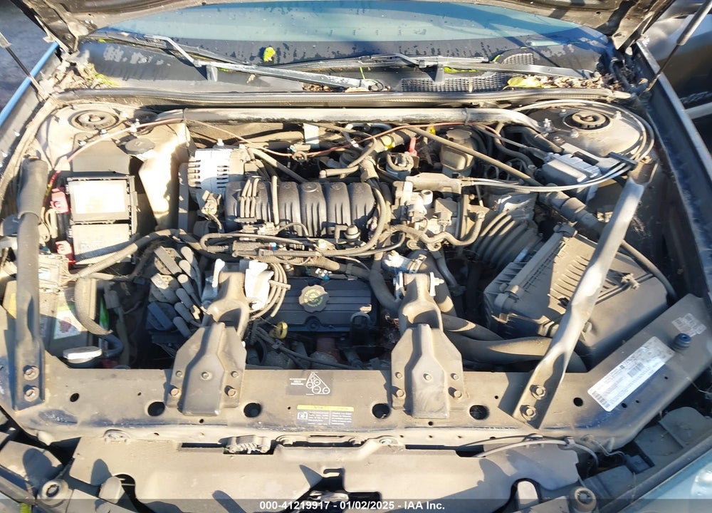 2002 CHEVROLET IMPALA LS VIN: 2G1WH55K629294029