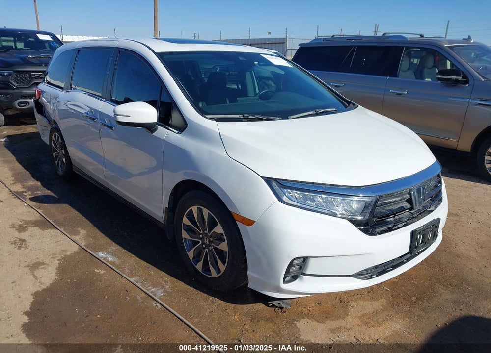 2021 HONDA ODYSSEY EX-L VIN: 5FNRL6H7XMB037857