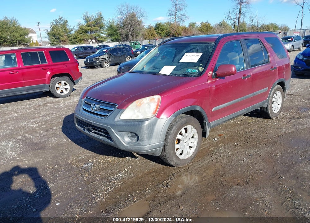 2006 HONDA CR-V EX VIN: SHSRD78806U417569