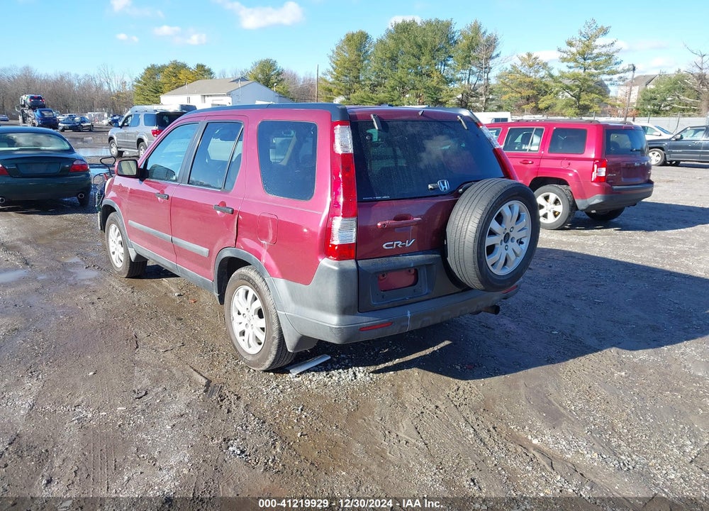 2006 HONDA CR-V EX VIN: SHSRD78806U417569