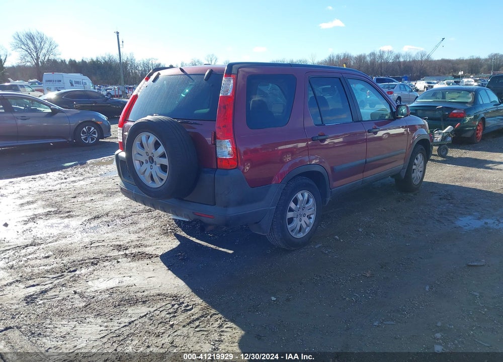 2006 HONDA CR-V EX VIN: SHSRD78806U417569