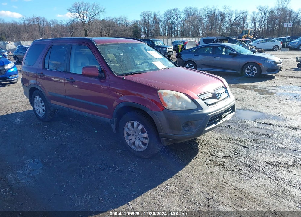 2006 HONDA CR-V EX VIN: SHSRD78806U417569