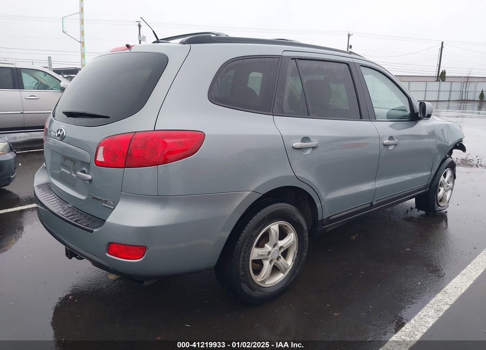 2008 HYUNDAI SANTA FE GLS VIN: 5NMSG73D98H164130