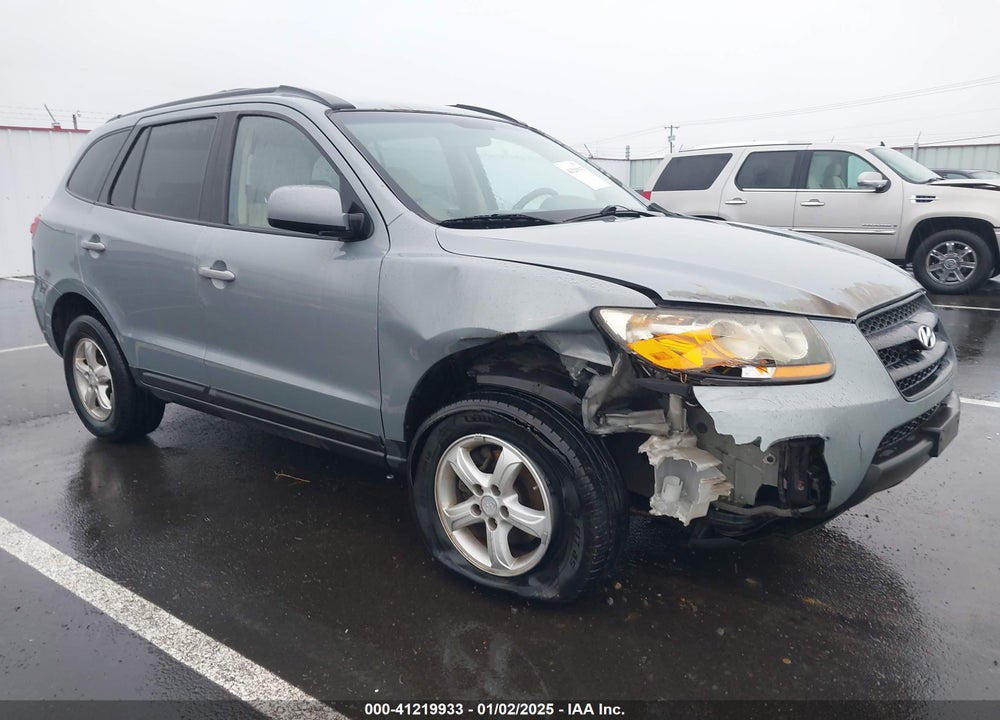 2008 HYUNDAI SANTA FE GLS VIN: 5NMSG73D98H164130