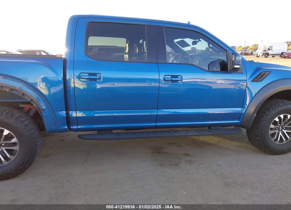 2019 FORD F-150 RAPTOR VIN: 1FTFW1RG1KFA06923