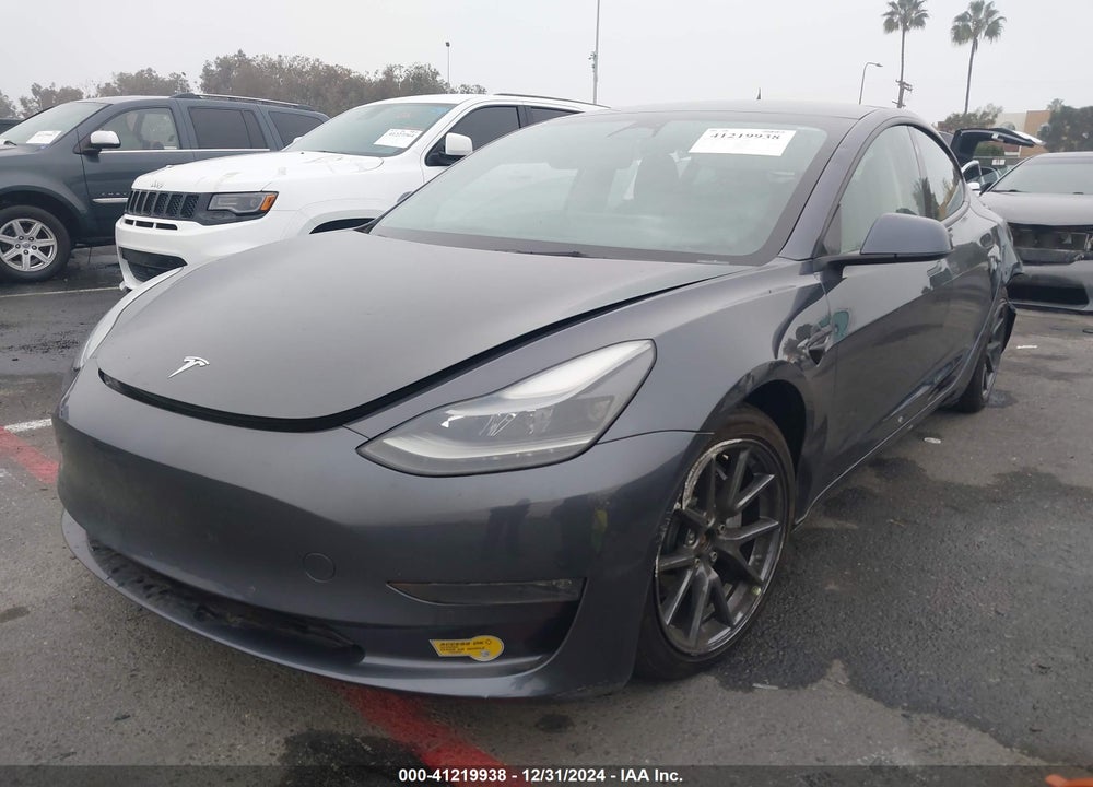 2022 TESLA MODEL 3 LONG RANGE DUAL MOTOR ALL-WHEEL DRIVE VIN: 5YJ3E1EB8NF171103