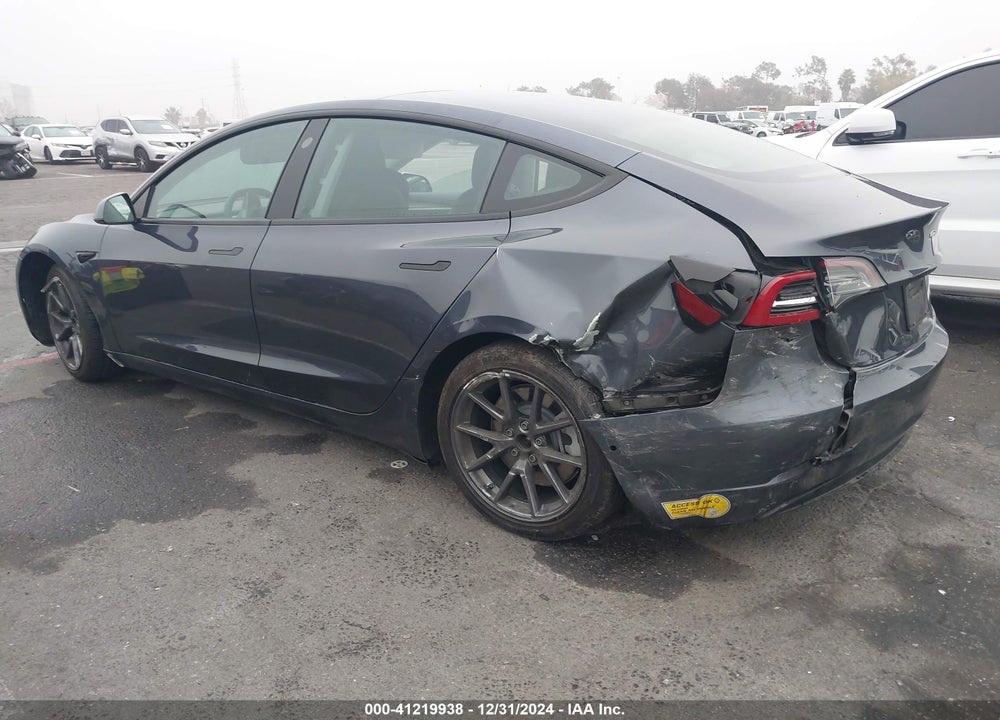 2022 TESLA MODEL 3 LONG RANGE DUAL MOTOR ALL-WHEEL DRIVE VIN: 5YJ3E1EB8NF171103