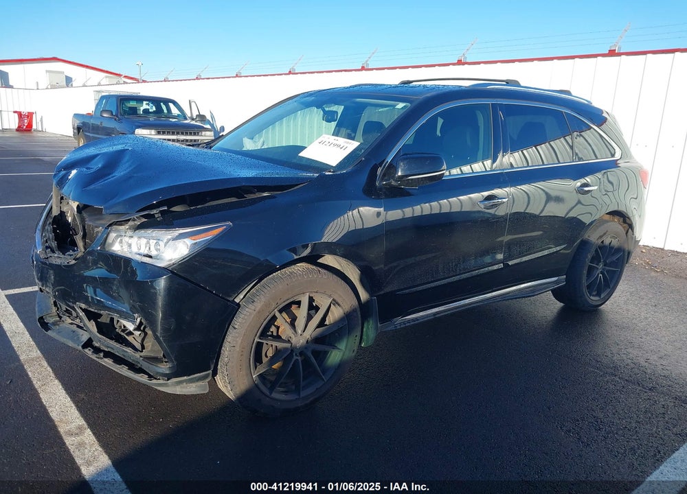 2015 ACURA MDX VIN: 5FRYD4H23FB017694