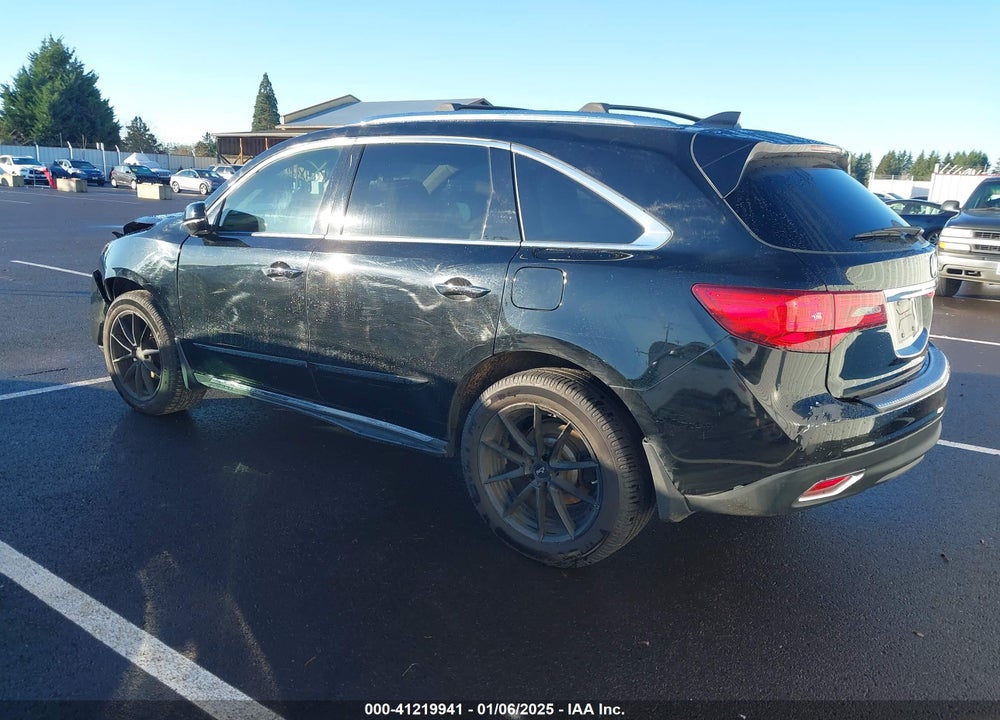 2015 ACURA MDX VIN: 5FRYD4H23FB017694