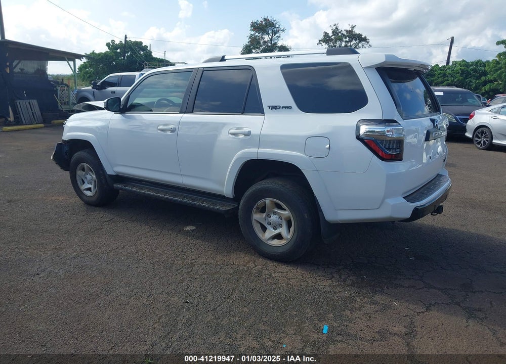 2018 TOYOTA 4RUNNER LIMITED/SR5/SR5 PREMIUM/TRD OFF ROAD/TRD OFF ROAD PREMIUM/TRD PRO VIN: JTEBU5JR7J5600019