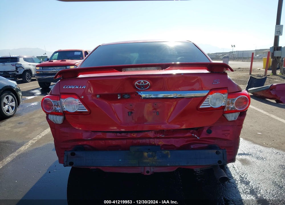 2012 TOYOTA COROLLA S VIN: 2T1BU4EE6CC902509