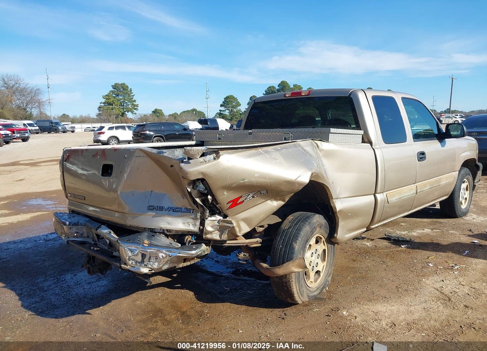 2004 CHEVROLET SILVERADO 1500 Z71 VIN: 2GCEK19T641347443