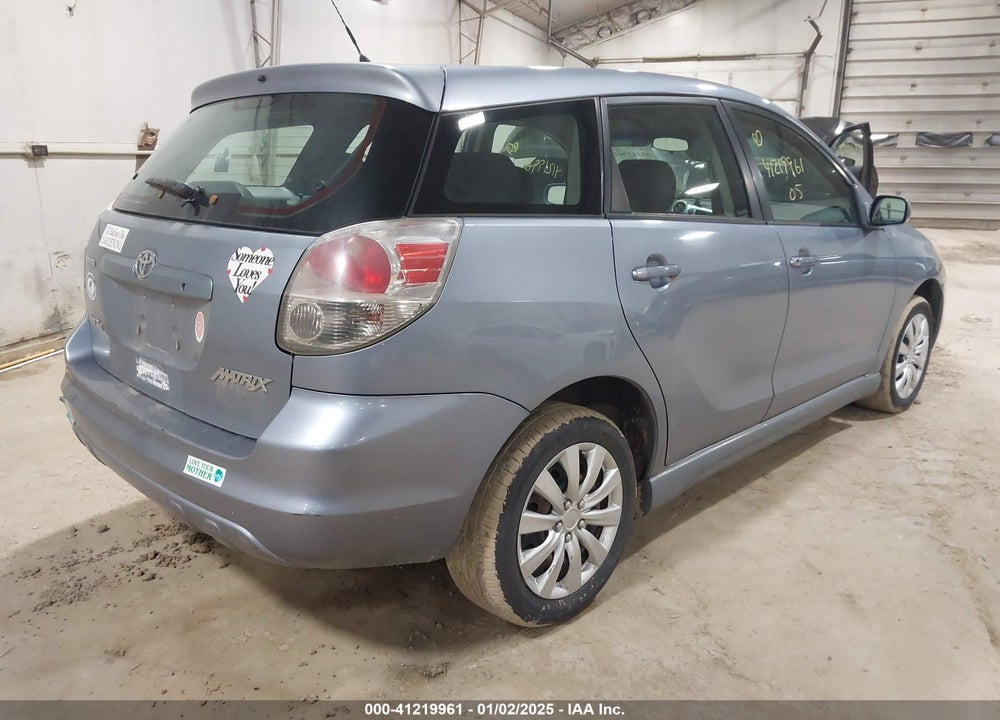 2005 TOYOTA MATRIX/XR VIN: 2T1LR32E95C349359