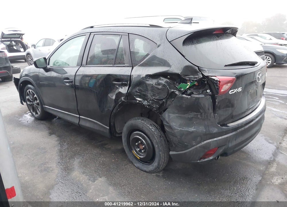 2016 MAZDA CX-5 GRAND TOURING VIN: JM3KE2DY5G0765826