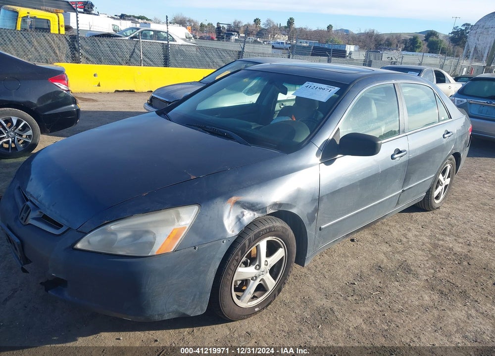 2003 HONDA ACCORD 2.4 EX VIN: JHMCM56743C087664